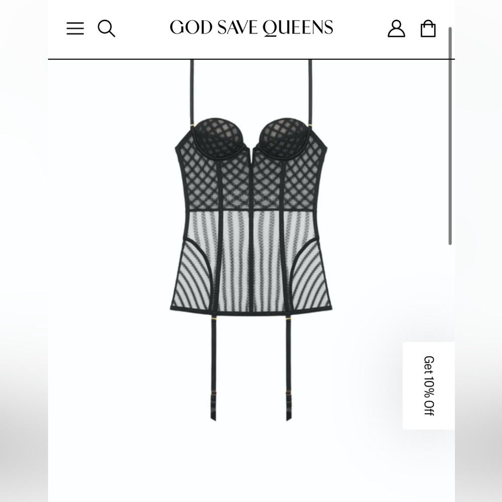 Dioni Corset God Savage Queens size small